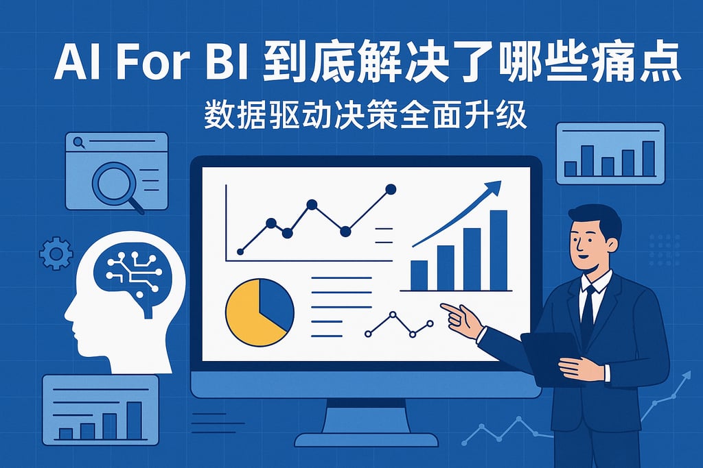 AI For BI到底解决了哪些痛点？数据驱动决策全面升级